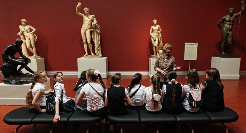 91% восьмиклассников не могут отличить живопись от скульптуры