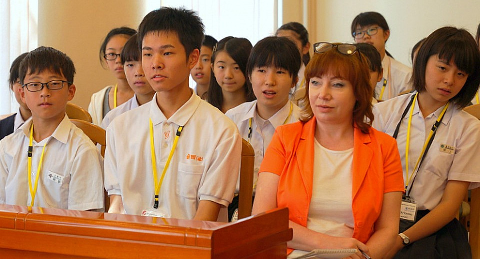 Культурный обмен: школьники из Ниигаты гостят в Хабаровске