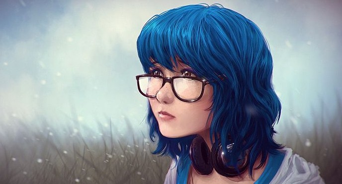 Ученицу не пустили в школу в Петербурге из-за синих волос