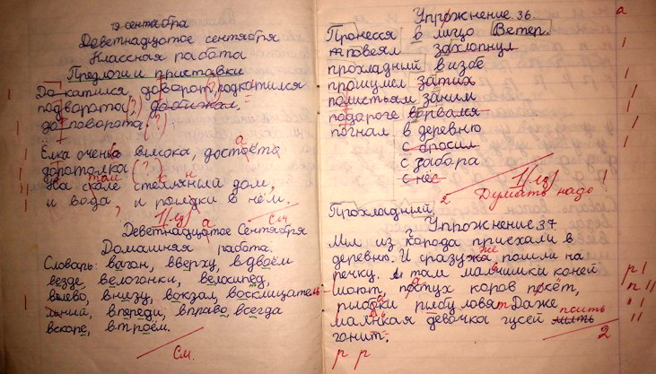 Учителя с красной ручкой подсознательно настроены на то, чтобы найти ошибку