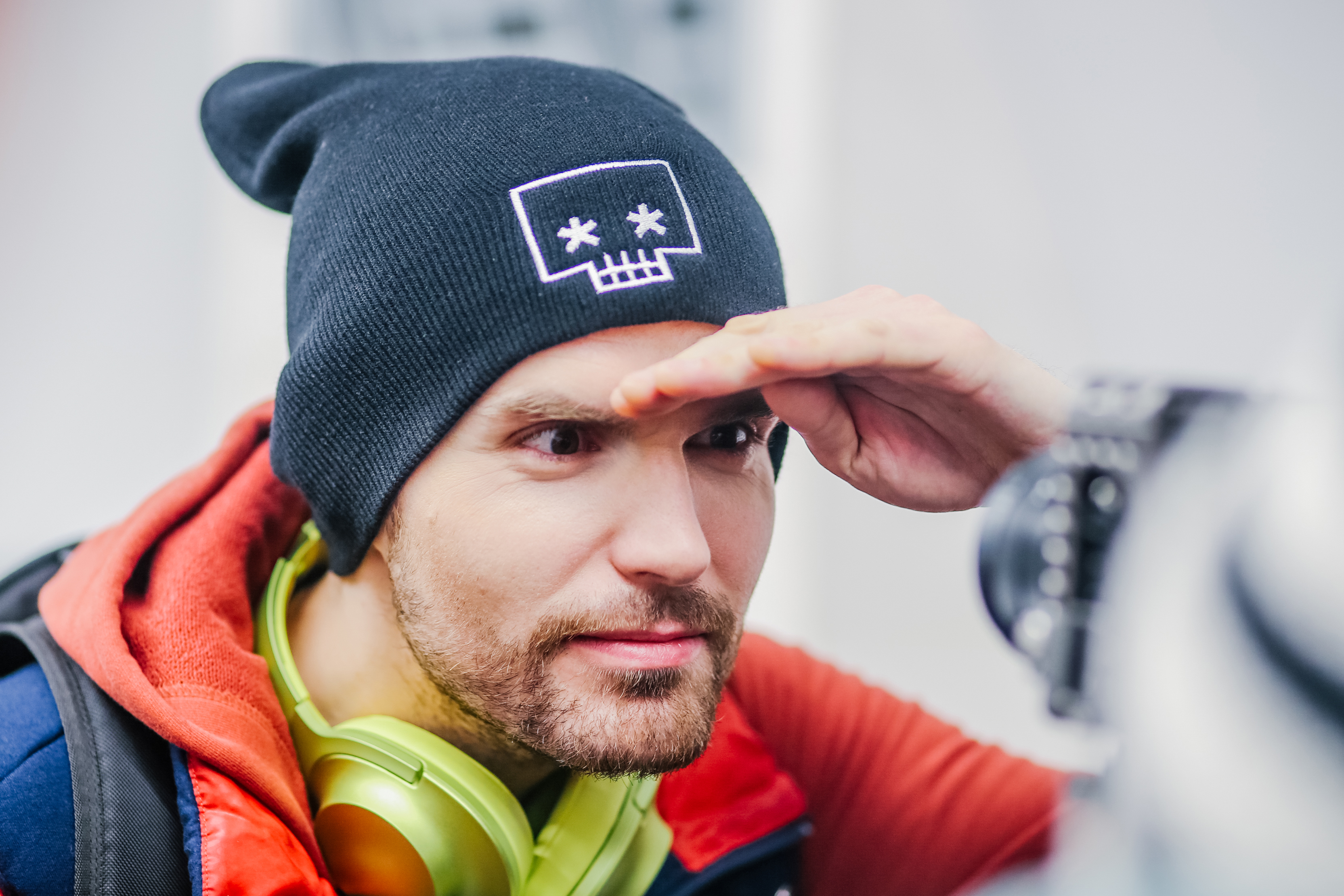 Noize MC провёл урок по истории хип-хопа в одной из московских школ