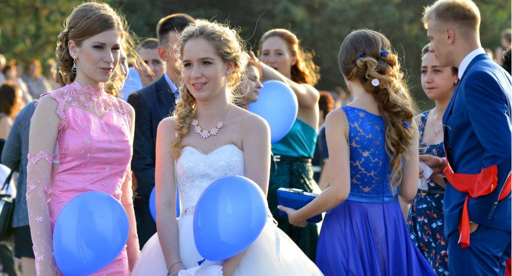 В российских школах начинаются выпускные