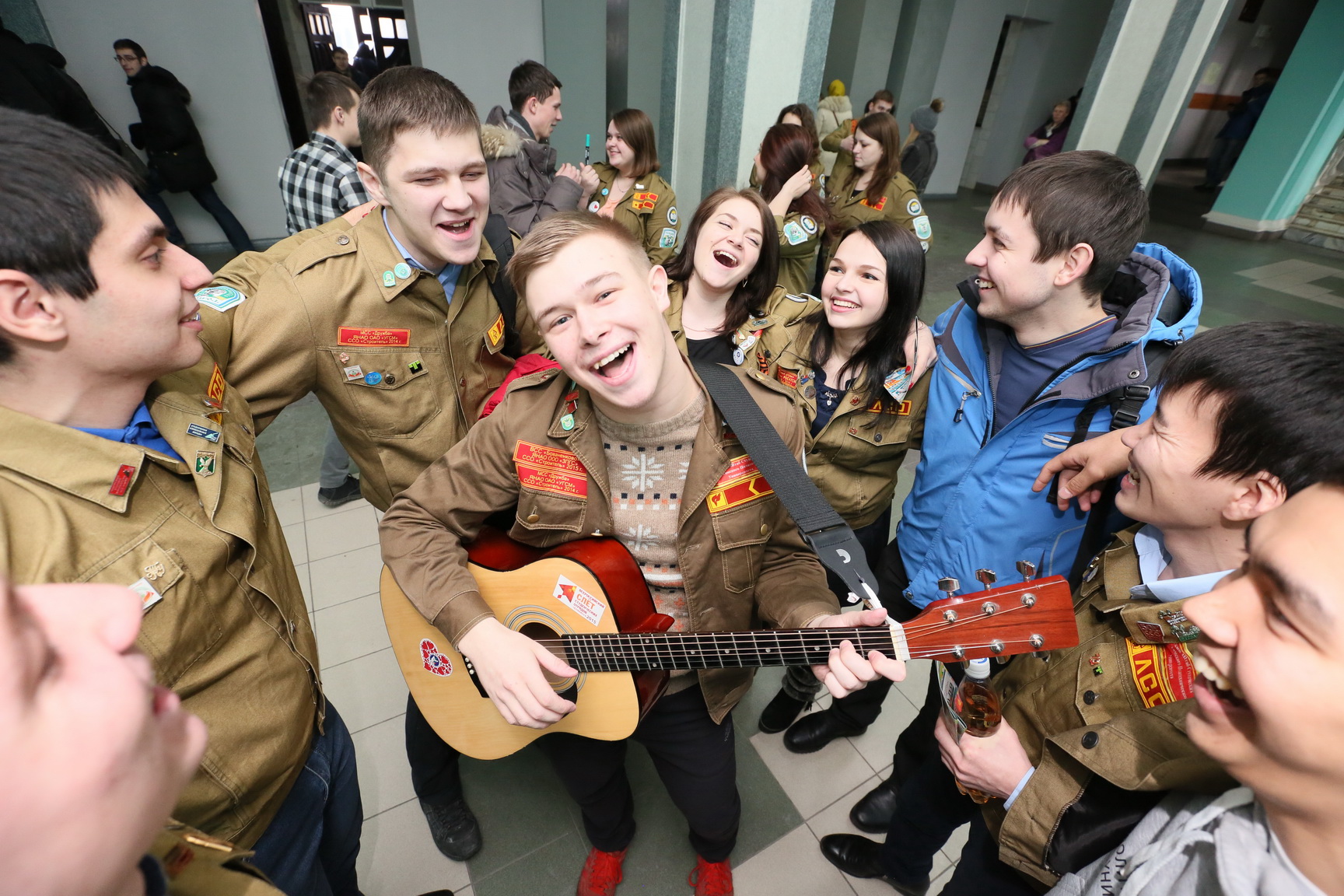Памятник студенческим стройотрядам и проводнице откроют в Москве