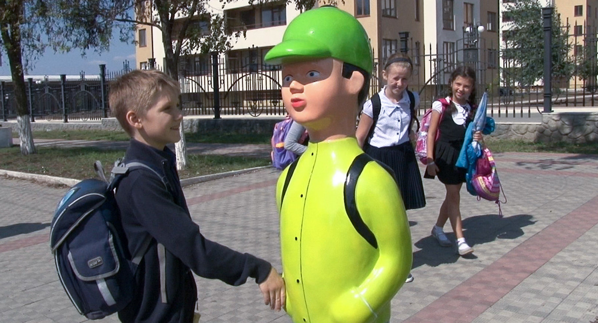 В Уфе на переходах возле школ к 1 сентября появятся макеты детей