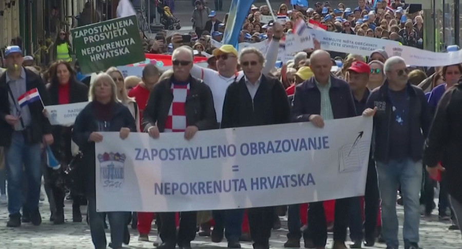 В Хорватии бастуют 90% учителей