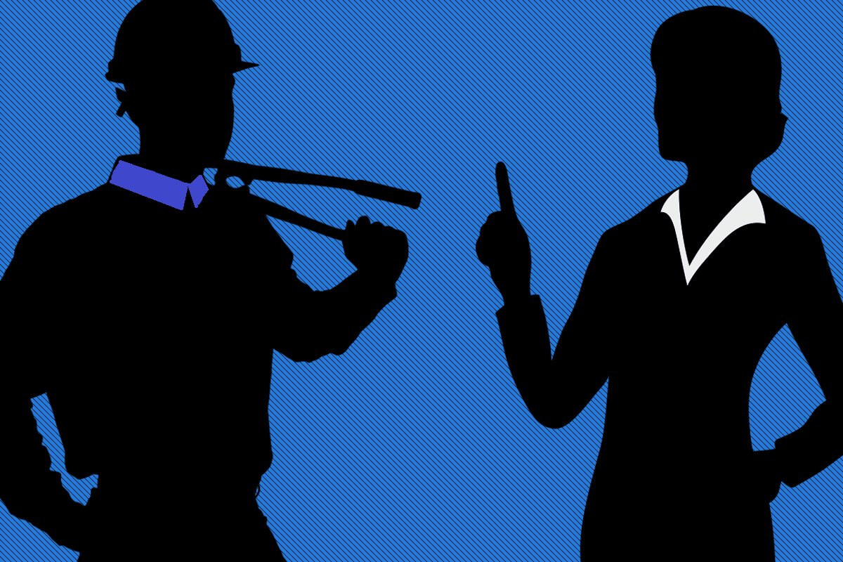 Синие воротнички vs белые воротнички