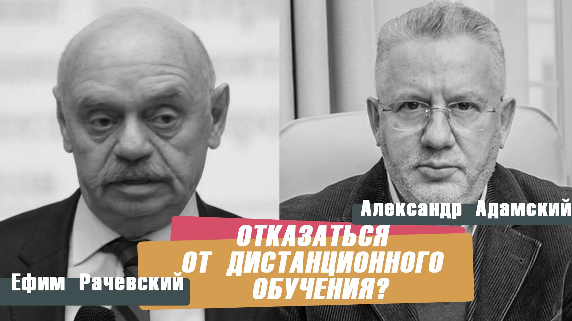 Ефим Рачевский: Отказаться от дистанционного обучения?