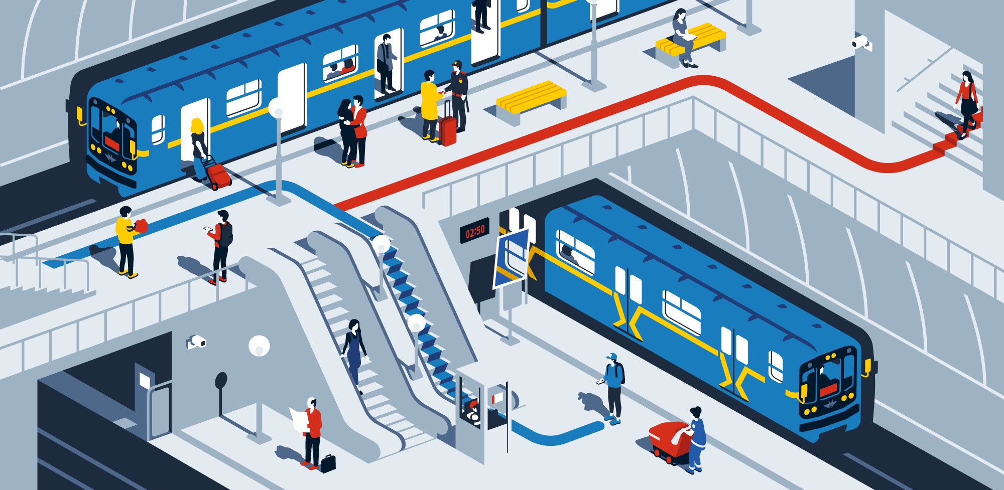 В Москве открываются несколько новых станций Большой кольцевой линии метро 