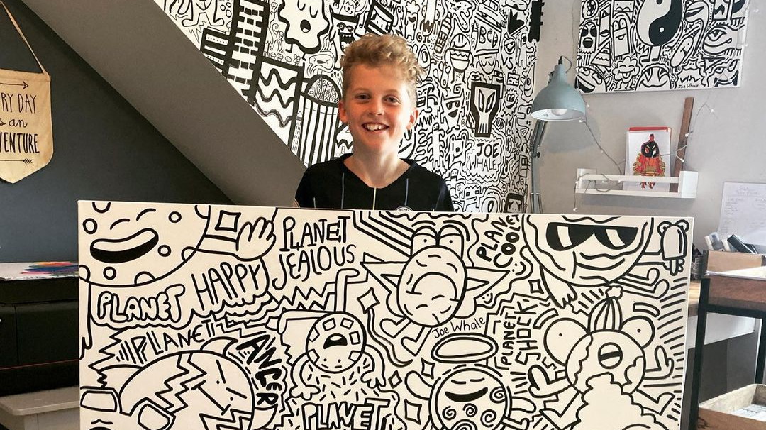 Nike наняла на работу 12-летнего иллюстратора