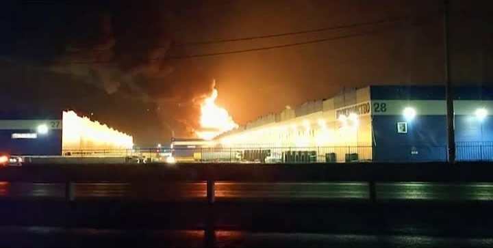 Загоревшийся в Подмосковье склад арендовало издательство «Просвещение»