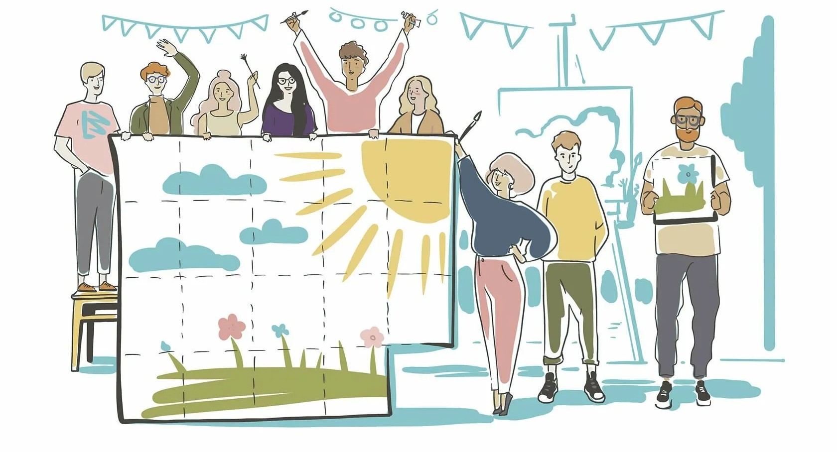 Командные тренинги, карты впечатлений, «Декады погружения», или Все о работе тьютора в Школе будущего