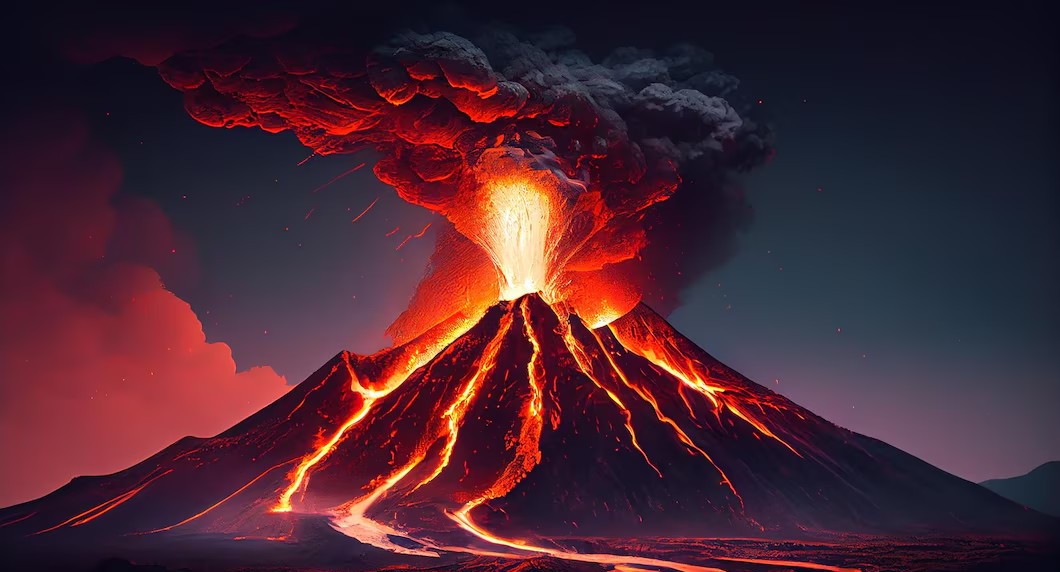 У вулкана – «женское» лицо