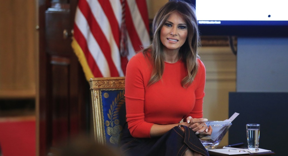 Меланья Трамп объявила кампанию по поддержке детей Меланья Трамп объявила кампанию по поддержке детей
