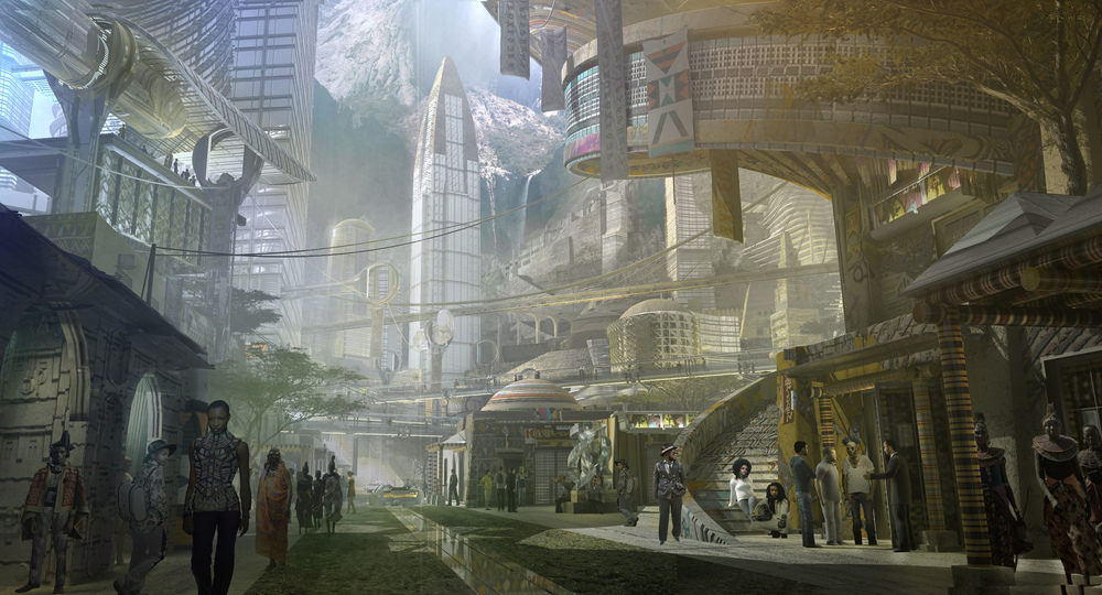 Ученик сделал презентацию о несуществующей нации Ваканда