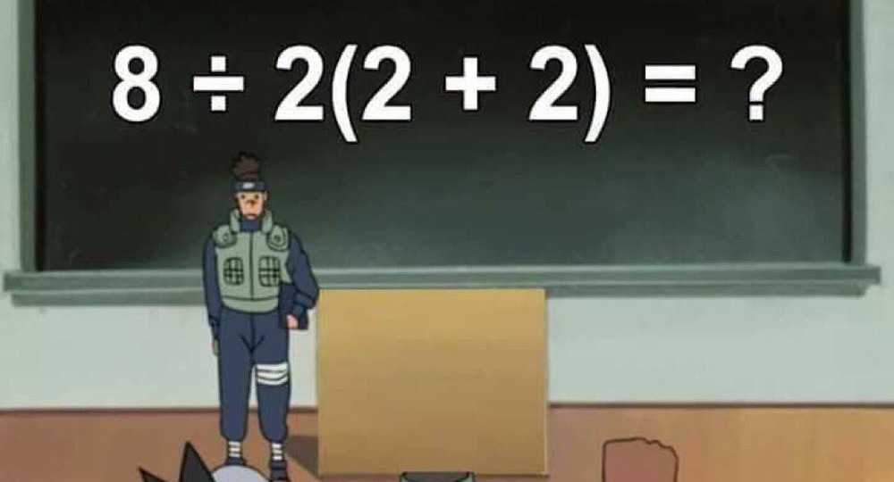 Простейший пример по математике посеял раздор в сети Простейший пример по математике посеял раздор в сети