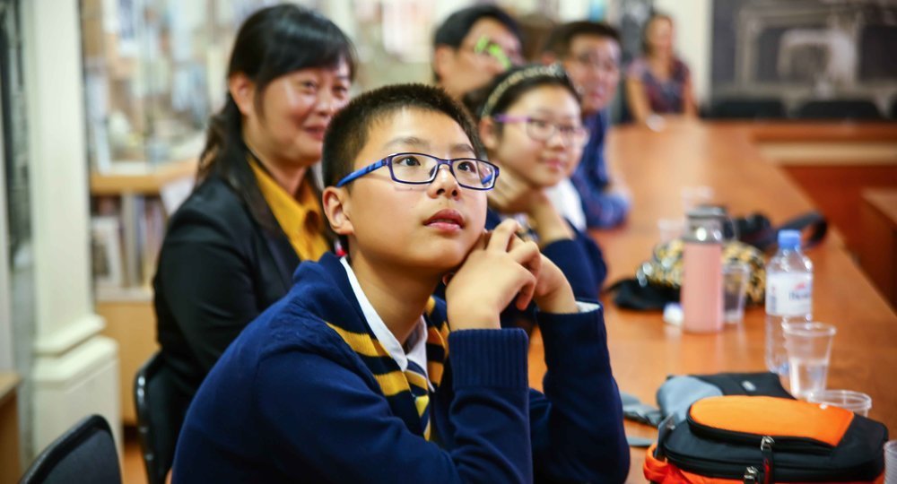 Китайские школьники изучают русский язык в игровом формате Китайские школьники изучают русский язык в игровом формате