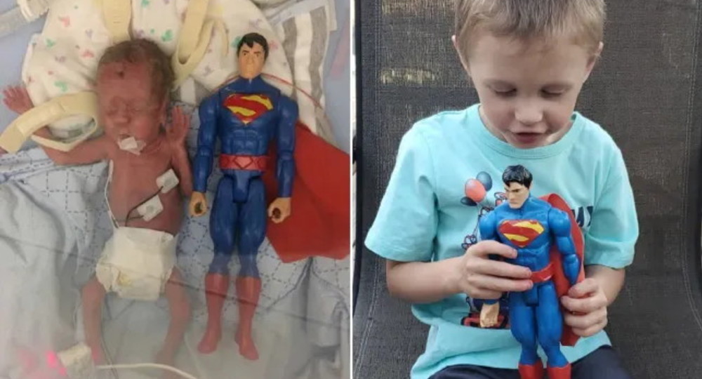Малыш-супермен покорил социальные сети Малыш-супермен покорил социальные сети