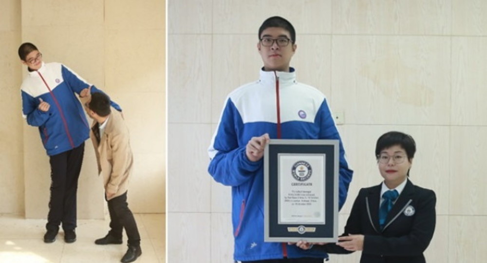 Где живет самый высокий подросток в мире Где живет самый высокий подросток в мире