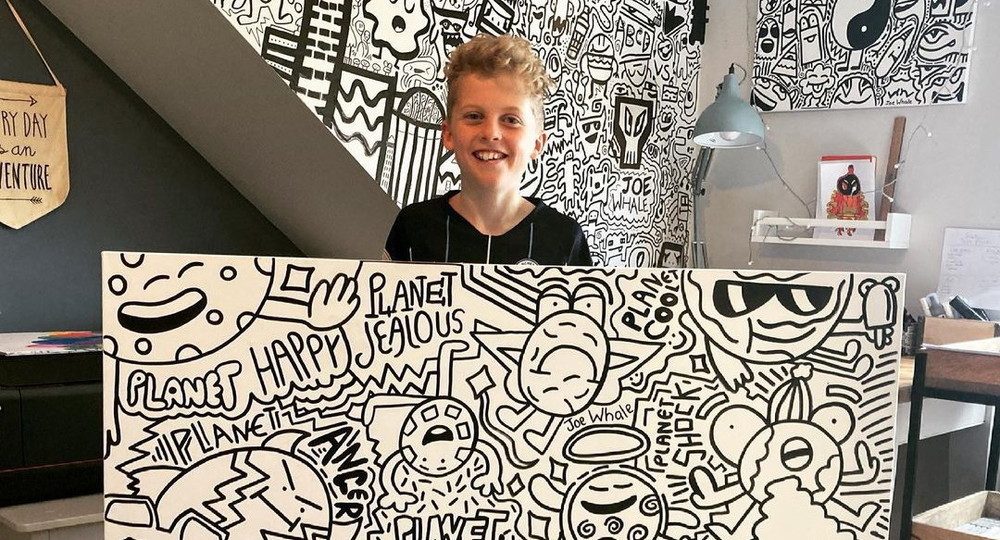 Nike наняла на работу 12-летнего иллюстратора Nike наняла на работу 12-летнего иллюстратора