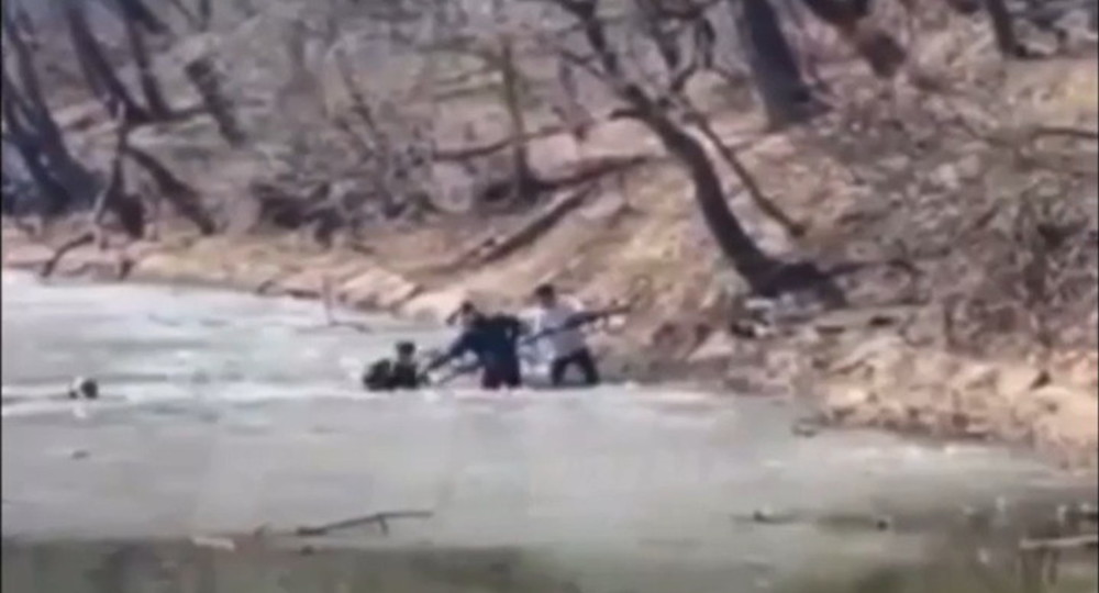 Дети провалились под лед во владивостокском парке: спасителей наградят