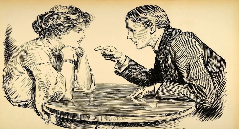 А поговорить? А поговорить?