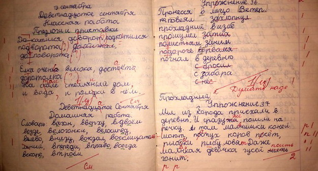 Учителя с красной ручкой подсознательно настроены на то, чтобы найти ошибку Учителя с красной ручкой подсознательно настроены на то, чтобы найти ошибку