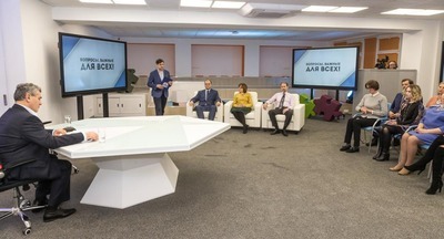 Телезрители помогли выбрать нового общественного советника руководителю Департамента образования