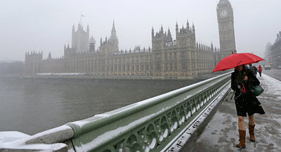 В Британии закрыли сотни школ из-за циклона «Чудовище с востока»