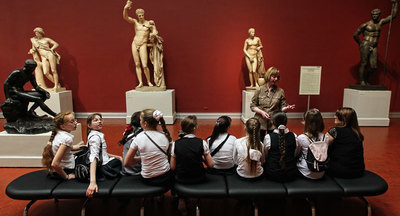 91% восьмиклассников не могут отличить живопись от скульптуры