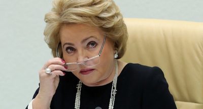 Валентина Матвиенко предложила выделить федеральные деньги на теплые туалеты в школах 
