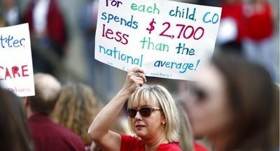 Денверские учителя объявили забастовку