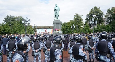 Более 50 подростков задержано на субботней акции в Москве