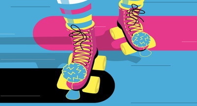 Власти Китая подарили 100 тысяч роликовых коньков с QR-кодом сельским школьникам