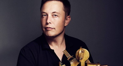 Илон Маск выступает на российском марафоне «Новое знание»