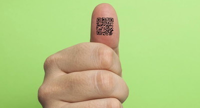 Москвичи смогут сделать временную татуировку с QR-кодом