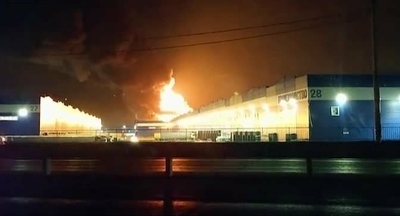 Загоревшийся в Подмосковье склад арендовало издательство «Просвещение»