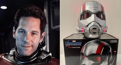 Пол Радд подарил шлем Человека-муравья ребёнку, которого травили в школе