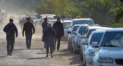 Пожелавших покинуть регион учителей школ из Харьковской области перевезли в Россию