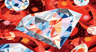 Алмазные крошки пилота